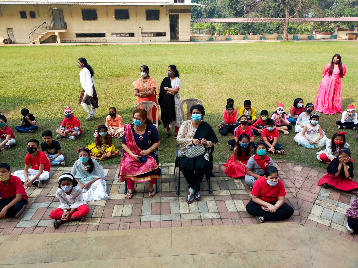 Meridian_Kalyan's tweet photo. Christmas Celebration at Meridian School, Kalyan https://t.co/8SRWXJWnQ1