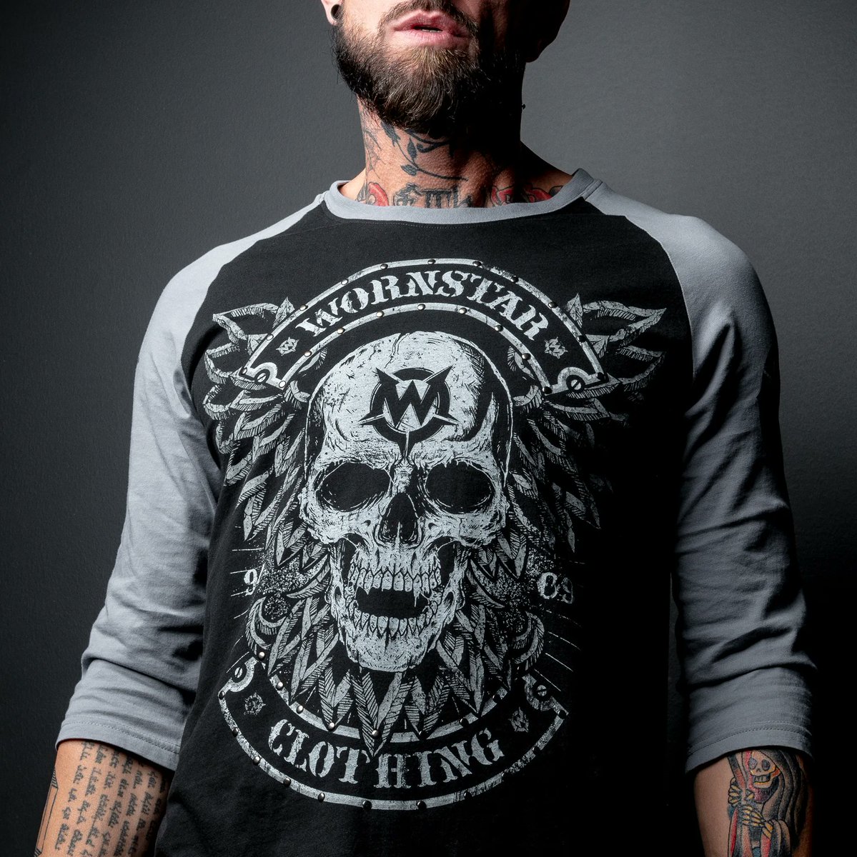 wornstar's tweet photo. NEW! Vengeance Raglan Tee
https://t.co/YAoTFI8bK4
#wornstar #wornstarclothing #artistasylum #concertjersey #raglantee #unisex #streetstyle https://t.co/6FzleRY5Tm