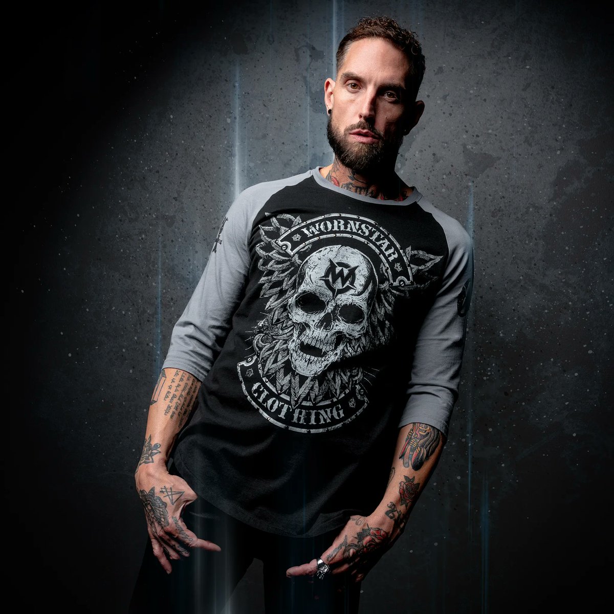 wornstar's tweet photo. NEW! Vengeance Raglan Tee
https://t.co/YAoTFI8bK4
#wornstar #wornstarclothing #artistasylum #concertjersey #raglantee #unisex #streetstyle https://t.co/6FzleRY5Tm