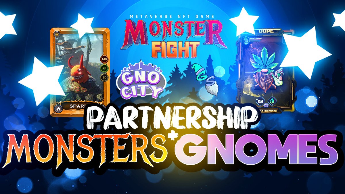 monsterfinft's tweet photo. The Gnomes on @WAX_io  will invade our Monster metaverse. Details to come. 

Giveaway for some Pioneer Stickers!
1) Follow @gnomeseries &amp; @gnocityio  &amp; @monsterfinft 2) Retweet
3) Comment with 3 #NFT friends

#nfts #nftgiveaway #nftart #nftgame #playtoearn #NFTCommunity https://t.co/2MputC1yF1