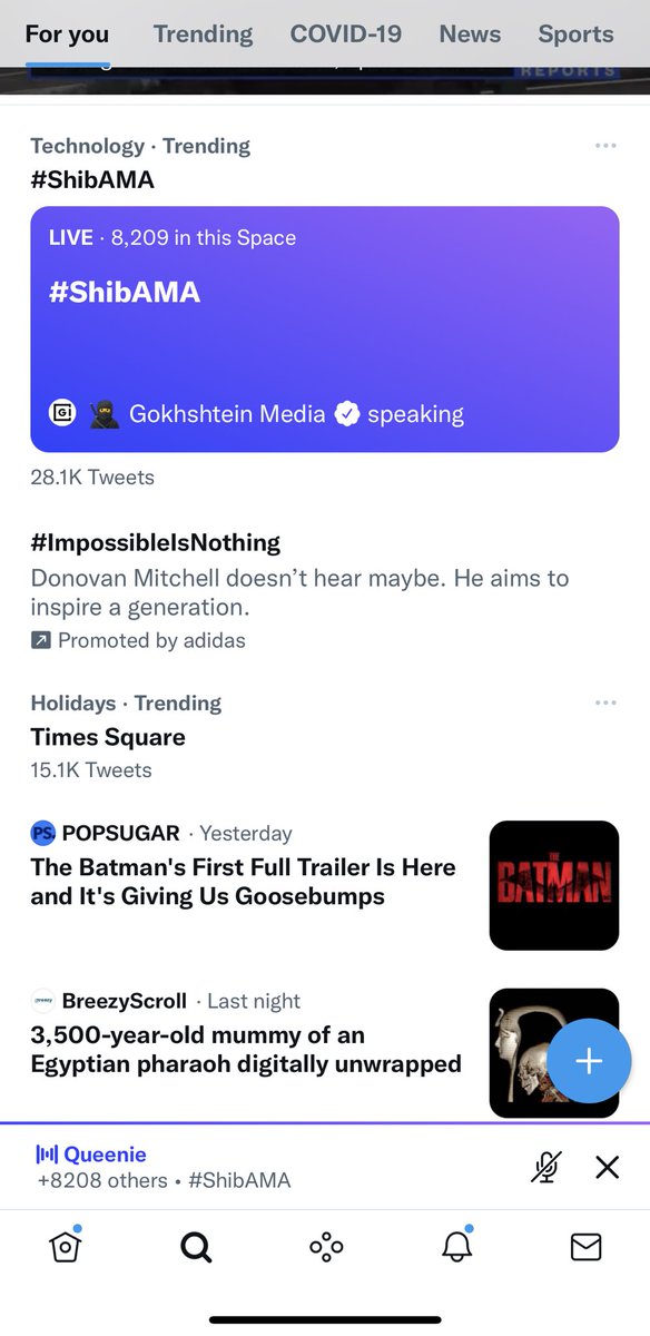 davidgokhshtein's tweet photo. Top trending #ShibAMA

$SHIB ⁦@gokhshteinmedia⁩ ⁦@Shibtoken⁩ https://t.co/vhr86iKYy3