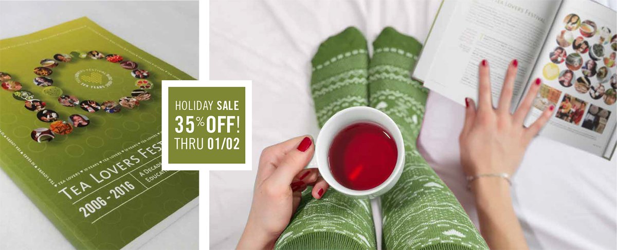 Hey Tea Lovers, the holidays are almost over, but our book sale is still going on! Cozy up with some inspirational tea reading this festive season and get 35% OFF our digital and soft-cover books with code HOLLY35: etsy.me/3xEJT06. Through January 2, 2022. Cheers! 🙂❤️🍵