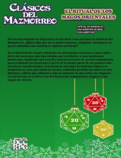 LaboratorioFrik's tweet photo. He subido una versión mejorada de la aventura especial de Navidad de Clásicos del Mazmorreo El ritual de los magos orientales. Incluye mapas con cuadrícula del templo, contraportada y varios aspectos diferentes en el texto. Aún estáis a tiempo de jugarla! https://t.co/MFRk2qAenY https://t.co/27hu0VwevU