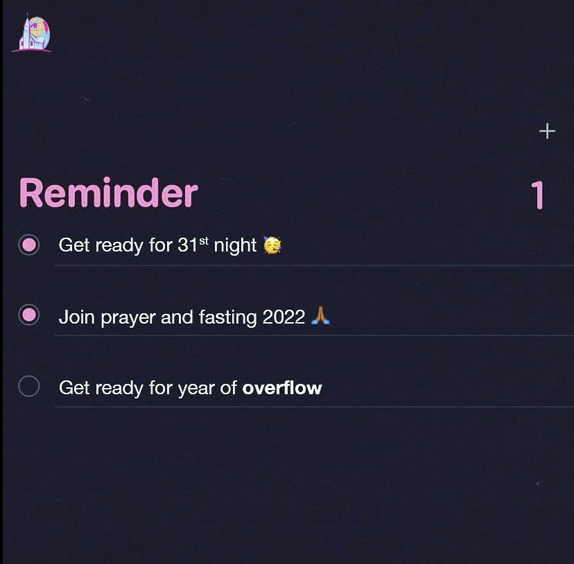 thbcii's tweet photo. We’ve got reminders for you 🥳❤️
Don’t miss out on any
#overflow22 https://t.co/jeOu5716zb