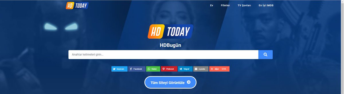 Sinemadaki bütün filmleri izleyebileceğiniz bir site 🥳

hdtoday.tv