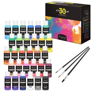 shopMatrixNet's tweet image. #Magicfly 30 Colours Acrylic Paint Set 60ml, Non-Toxic Rich Pigment Colours Craft #Paints with 3 Paintbrushes, for Canvas, Wood, Ceramic, Fabric Model for Beginner Or Professional

More Details Here: shopmatrix.net/2021/12/magicf…

#shopmatrix #Painting #Stone