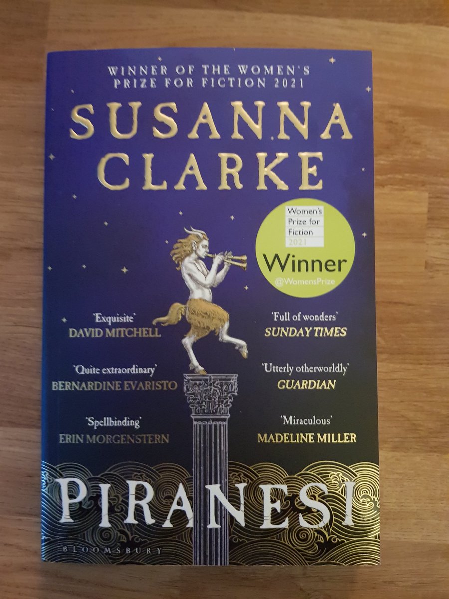 laurabesley's tweet photo. Huge thanks to my #SectretSanta and to Bert @bertsbooks for #Piranesi ππ I've had my eye on this one for a while.
Also, not unnoticed, was the recyclable gift wrap and no cello tape, but a ribbon instead. I'll be doing that next year.
#BookTwitter #booktwt #amreading https://t.co/2pIDxIpLon