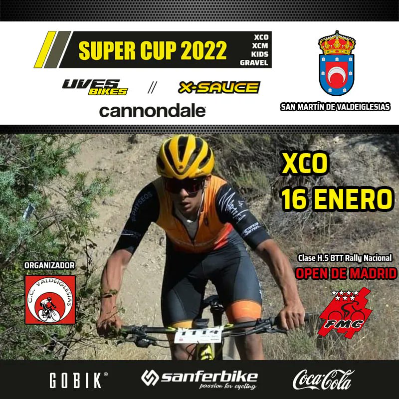 Pistoletazo de salida para la Super Cup Uves Bikes 2022: buff.ly/3qvkl2p
#madridesciclismo #SuperCupUves2022