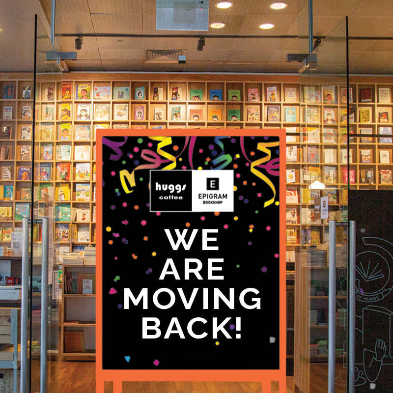 epigrambooks's tweet photo. We're excited to announce that the 𝗛𝘂𝗴𝗴𝘀-𝗘𝗽𝗶𝗴𝗿𝗮𝗺 𝗖𝗼𝗳𝗳𝗲𝗲 𝗕𝗼𝗼𝗸𝘀𝗵𝗼𝗽 at The URA Centre will be reopening on 𝟲𝘁𝗵 𝗝𝗮𝗻𝘂𝗮𝗿𝘆 𝟮𝟬𝟮𝟮!
Our 267 Beach Road pop-up's last day of operations will be on 𝟯𝟬𝘁𝗵 𝗗𝗲𝗰𝗲𝗺𝗯𝗲𝗿 𝟮𝟬𝟮𝟭. https://t.co/XTUxUX54Q0