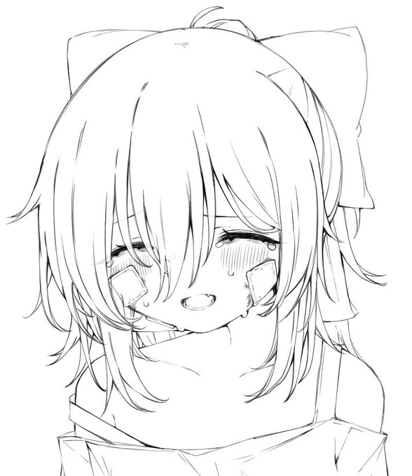 これは筆慣らしに落書きしたけど何もまとまらなくてボツになったもの。 