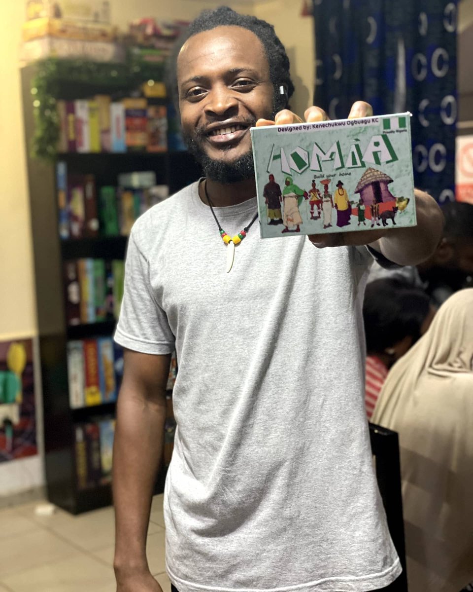nibcardgames's tweet photo. I love #Homia because you can play it with a child of 5 years old and you can play with your colleagues too.
It's an easy-to-learn, fun, memory and pattern recognition.
Price: 7000 Naira
📷: @AAdekaiyaoja
#NIBCARDGames #MadeinNigeria #Boardgames #FamilyGame #NIBCARDGamesCafé https://t.co/GUr2d5TTqK