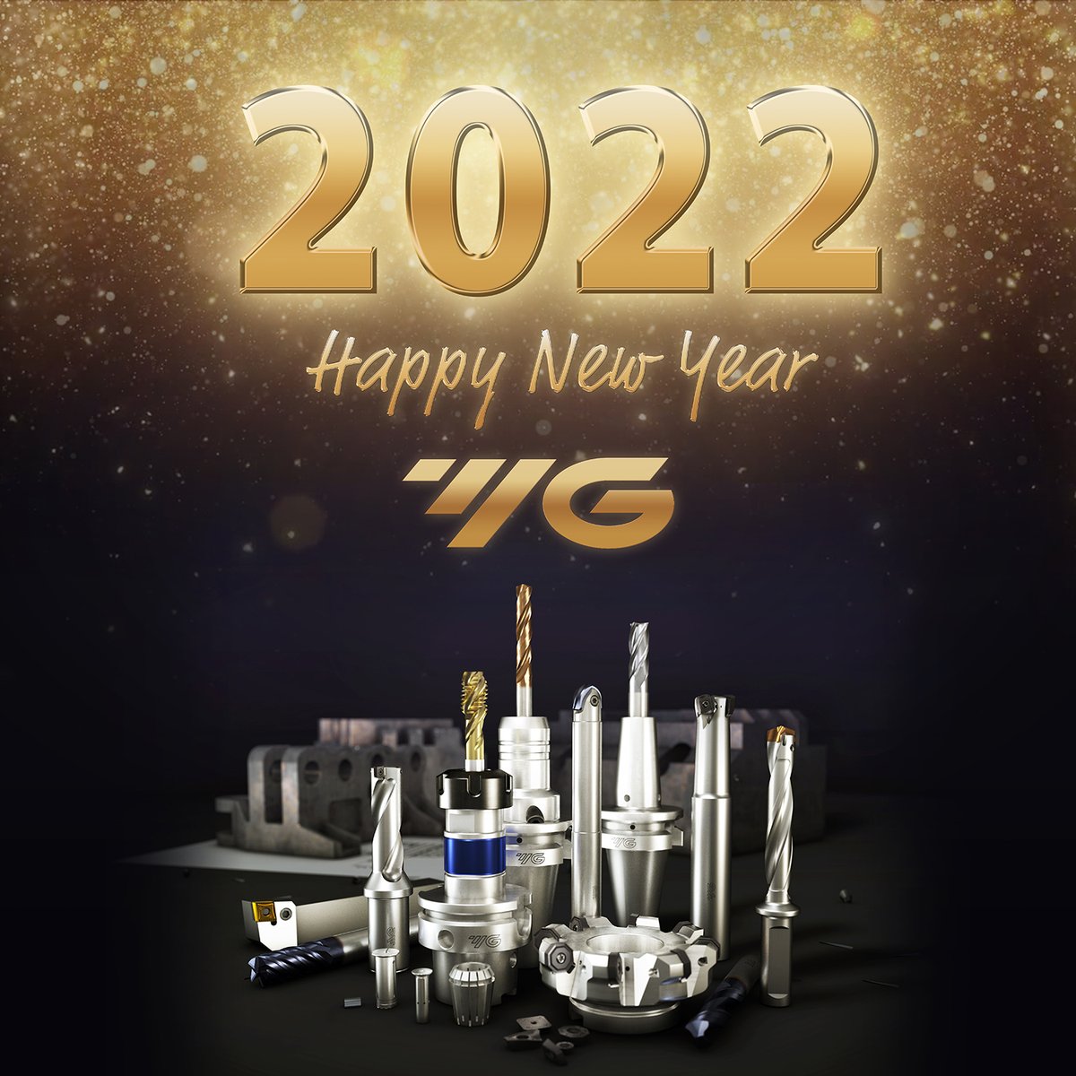 YG1worldwide's tweet photo. Wishing you a Happy New Year.
May the new year be filled with full of success and prosperity throughout the new year.
Looking forward to working together throughout the upcoming year.
#happynewyear2022 #newyear #happy2022 #newyearwishes  #YG1 #cuttingtools #yg1tools https://t.co/AuGshFCt6e