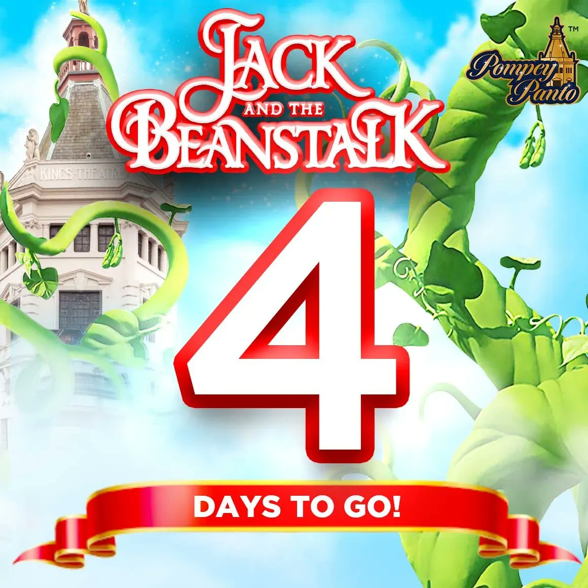 There are 4 Days left of <a href="/thepompeypanto/">The Pompey Panto</a>! We are trying to hold it together but honestly we are going to miss this show so much! 💔😭 If you've not yet seen the magic and wonder of this fab family show you really should book your tickets 🎟️ today! ➡️ bit.ly/3wi6ePD