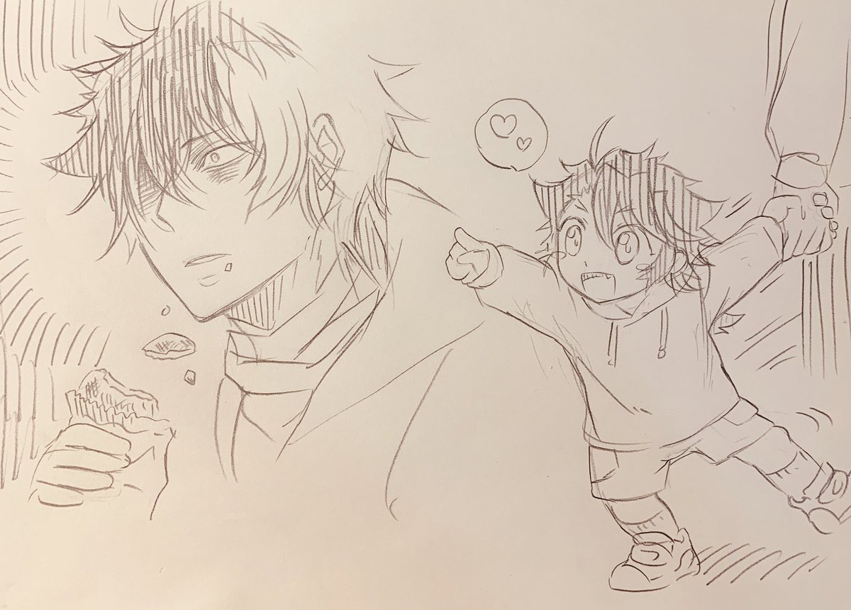 ⚠️幼化

今年描いたらくがき振り返り
幼むつ(わんpく除く)

あと、ちゃんとしたのだとアンソロ関係で蔵時代チビむつも描きました 