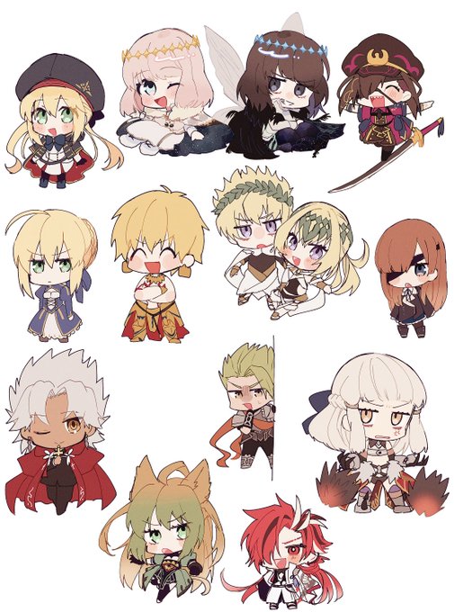 デフォルメ練で好きなキャラ描いた 
