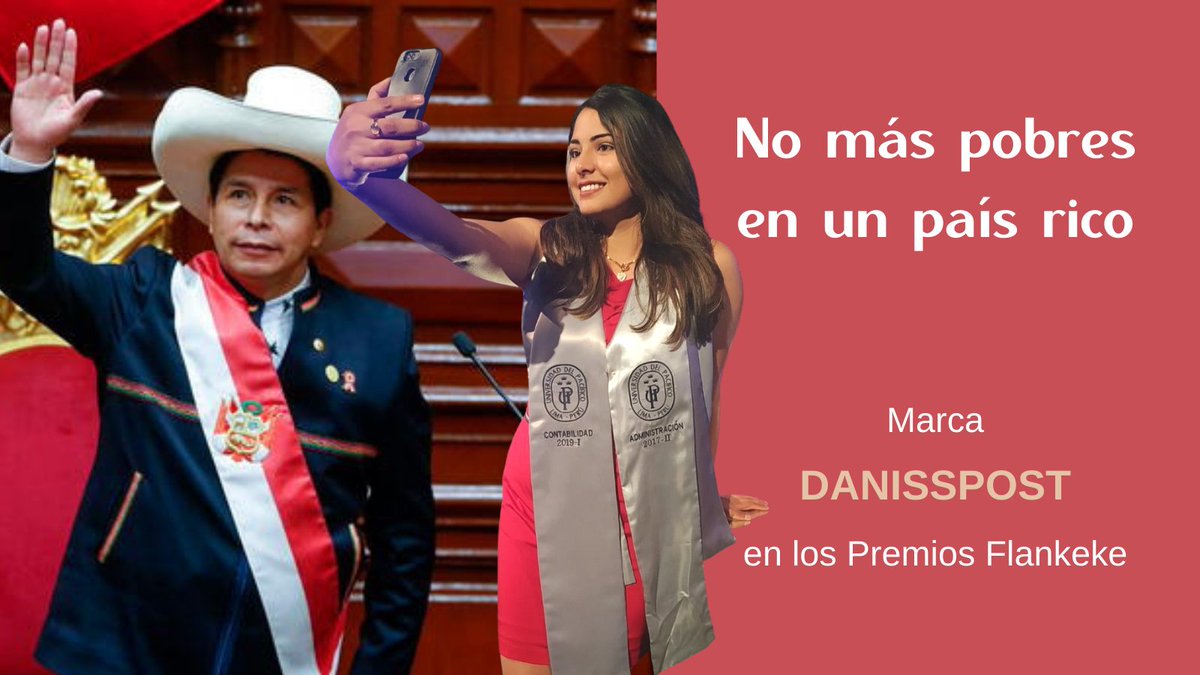 Acabo de tener un extenso audio con el SPR Pedro Castillo, quien me ha expresado su apoyo total en mi nominación. Acá una foto en la toma de mando.

VOTA POR DANISSPOST

#PremiosFlankeke2021
#SiempreConElPueblo