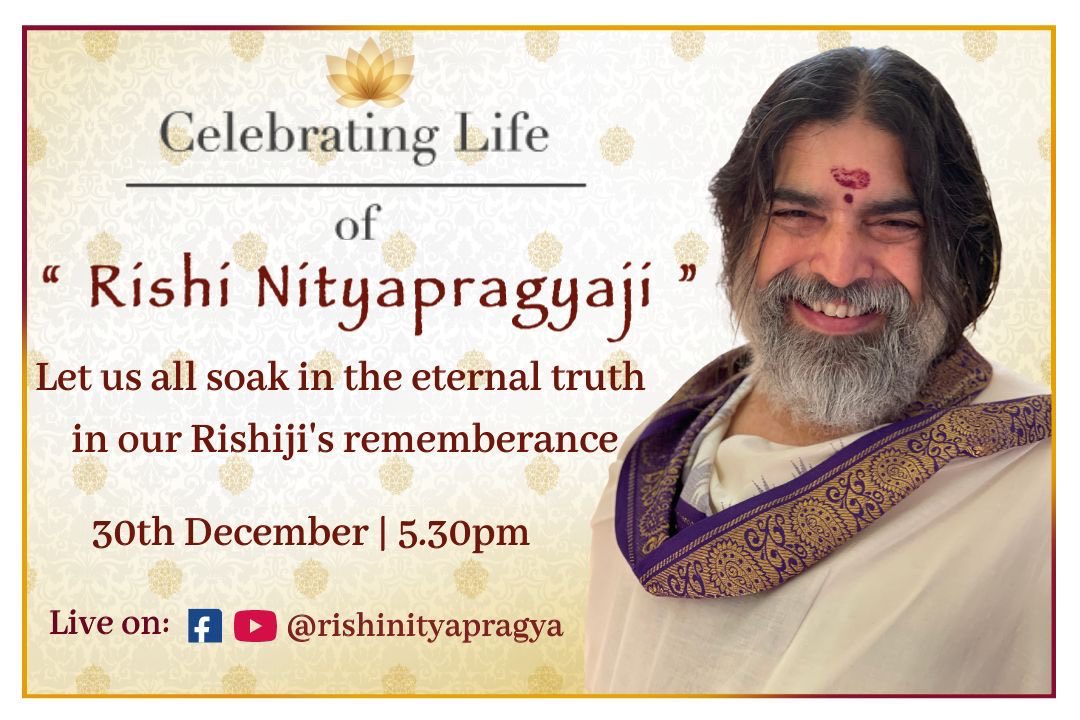 tanujalimaye's tweet photo. Rishi Nityapragya with the power of love you connected so personally with everyone , your life exemplifies Vasudev kutumbakum , your loved ones across the world  are expressing their love &amp; their Gratitude for your presence in their lives through online satsangs and meetings. https://t.co/dtvHXdKWUQ