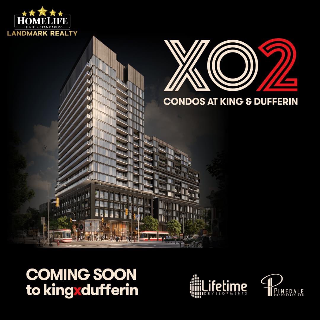 💫【XO2 Condo】 Phase 2 Launching Soon
📍 1182 King Street West, Toronto
 To register:
📞647-206-7086
📧wendyyin19@yahoo.com  
💻wendydreamhome.ca

#condo #xo2condo #preconstruction #wendyyinrealtor