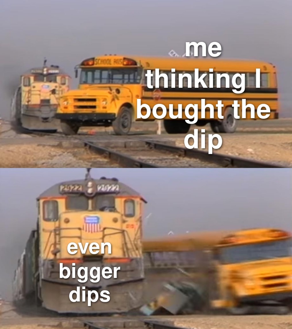 Anyone got any chips for all this dip?#cryptocrash