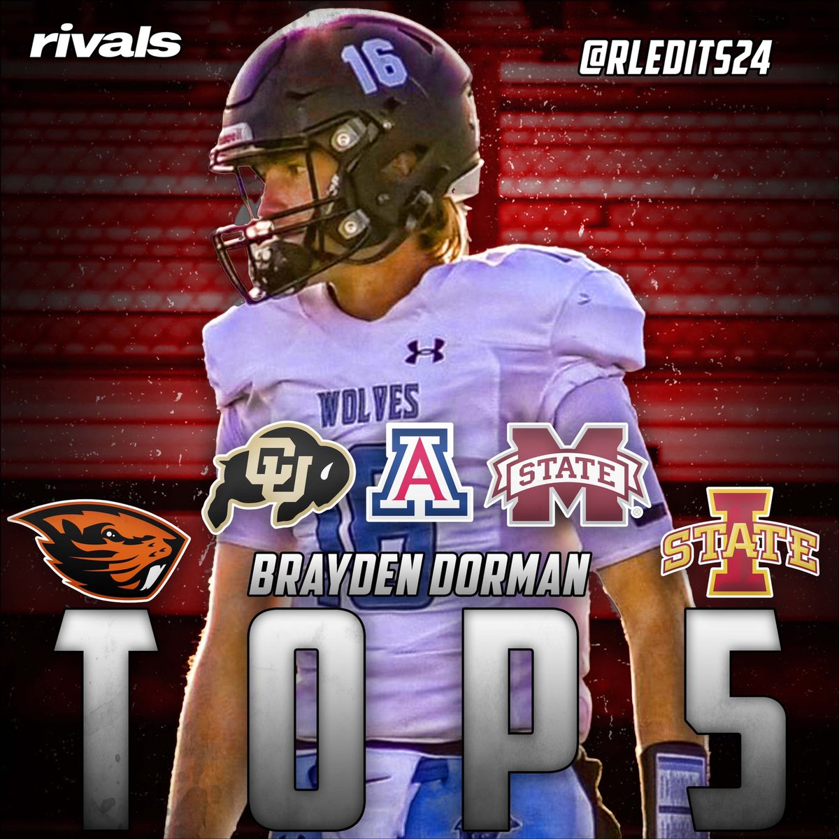 Top 5️⃣

Thank you to all the schools that have been apart of this process, I am very thankful. These are the schools I will be focusing on moving forward! 

<a href="/rledits24/">Ryan Licht</a>
