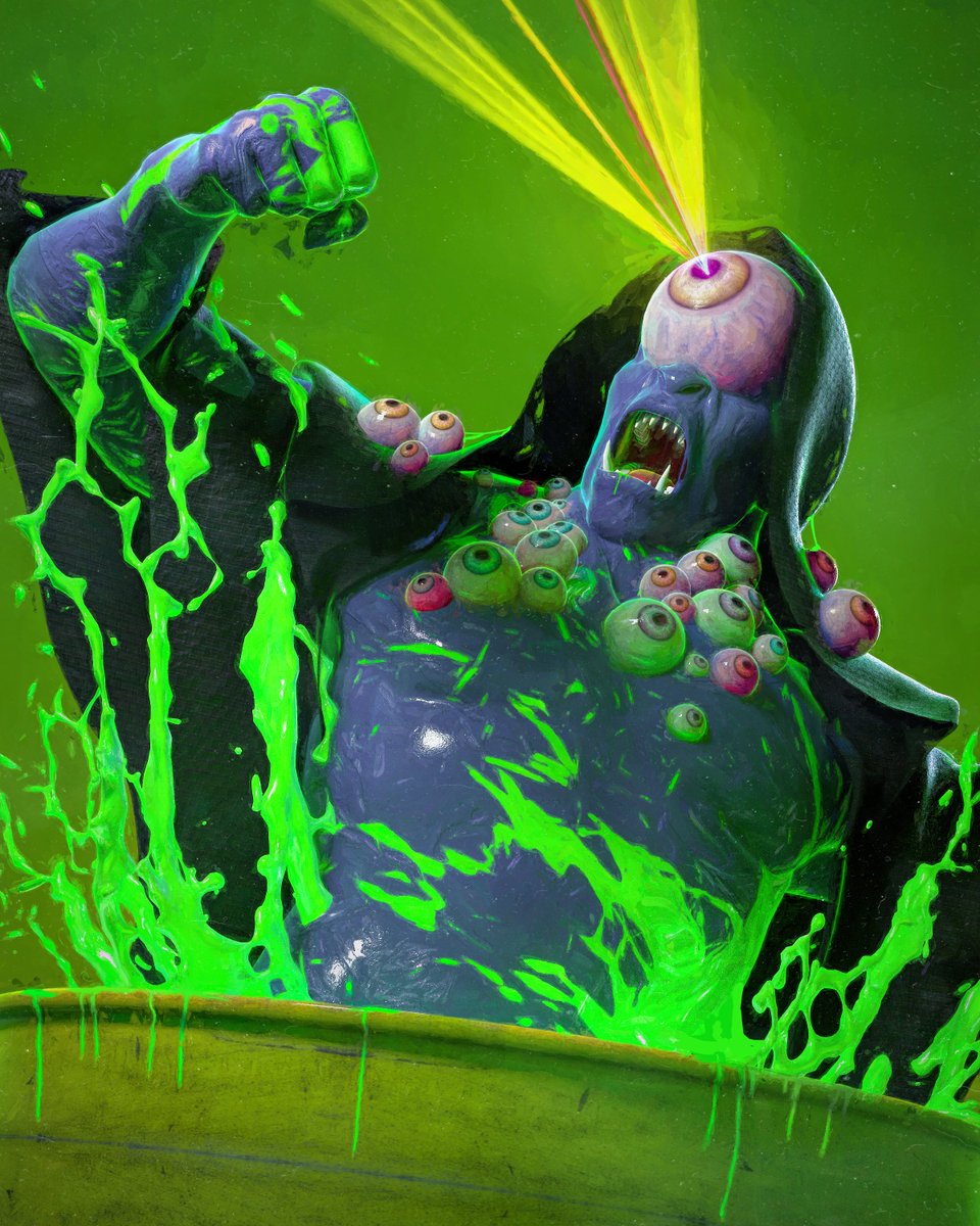 beeple's tweet image. BIRTH OF A MUTANT