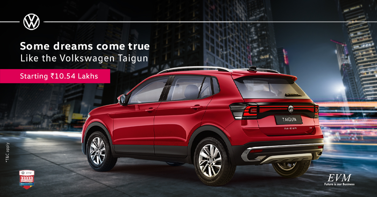 evm_volkswagen's tweet photo. The Volkswagen Taigun is a dream come true German-engineered SUVW for those who are always on the hustle.
#Volkswagen #volkswagenindia #taigun #suvw #featurepacked #taigunpower #evmvolkswagen #travelsafe #safety https://t.co/LIDoMdE8BE