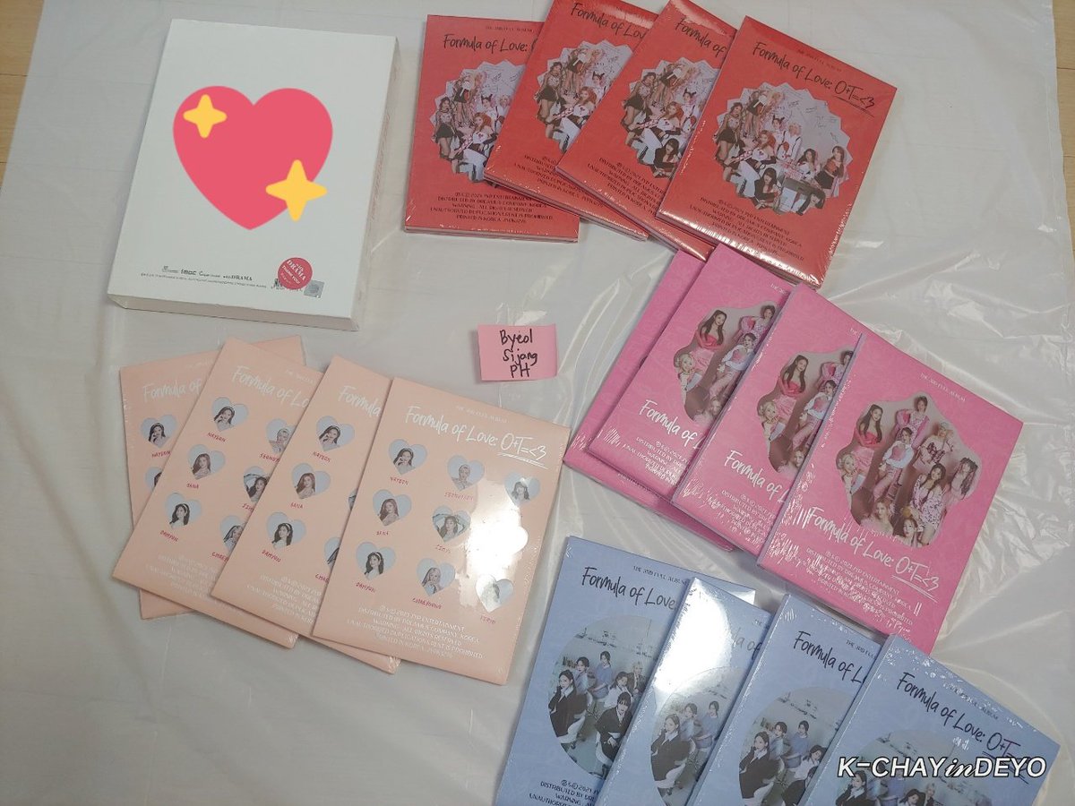 uribyeolph's tweet photo. 🌟REPOST🌟
WTS LFB HELP RT 🙏
#TWICE FORMULA OF LOVE SEALED ALBUM 

500PHP all in + LSF

DOP: JAN 7 
DOO: until OOS
NORMAL ETA
AVAILABLE VERSIONS:
Study of love ✅
Explosion ✅
Full of love ✅

#ubsphLapags

FORM: https://t.co/Ey8Zmjuata https://t.co/aGYkyCLGnq