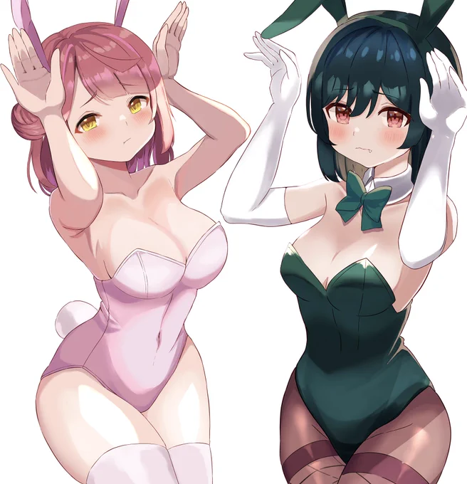 #年の瀬に渾身のイラスト晒すのでフォローしてください
しおぽむバニー🐰 