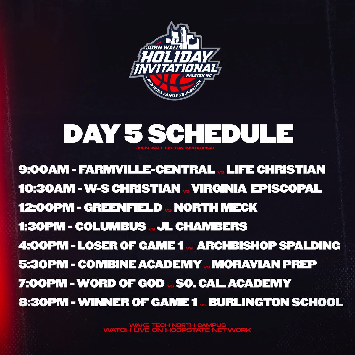 Holiday Invitational tweet media