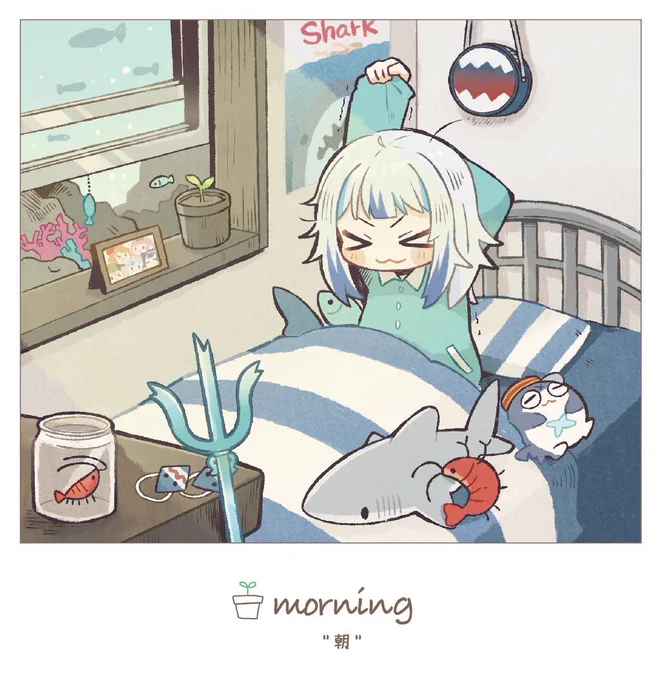 「morning🌱」

-ぐらちゃんの朝は早い- 