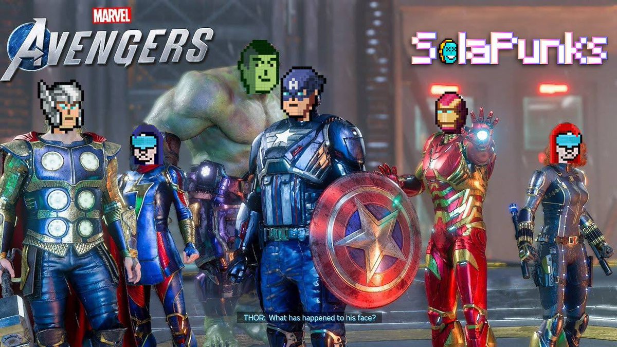 sola_punk's tweet photo. 🎊🎊 Our Super Hero . Do you love? #SolaPunks
#SolanaNFTs #Solana #solanagiveway # https://t.co/MVrugGFXV2
