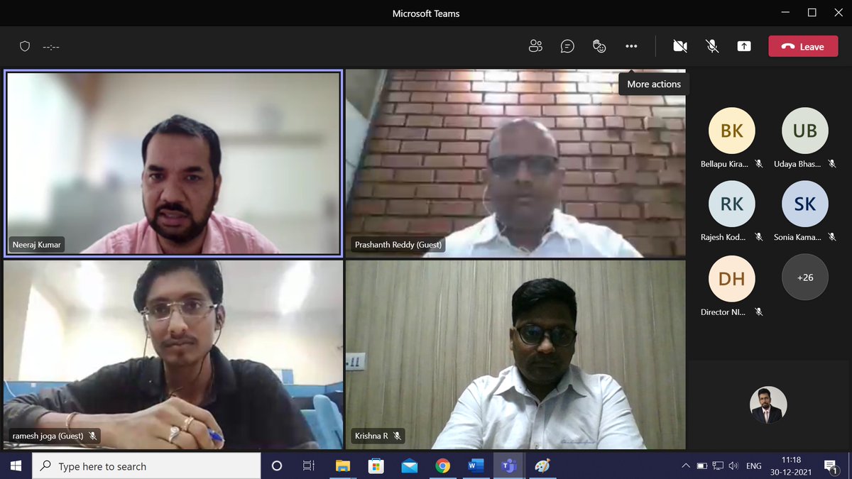 NIPERHyd's tweet photo. #AzadiKaAmritMahotsav
Glimpses of one-day #OnlineWebinar on #IntroductoryCourse of International #Patent Regimes for #MSMEs, #Startups, Industry #Professionals and #Students
@Pharmadept @mansukhmandviya @OfficeOf_MM @bhagwantkhuba @AmritMahotsav @rajneeshtingal @satishkreddy https://t.co/X45l7geiew