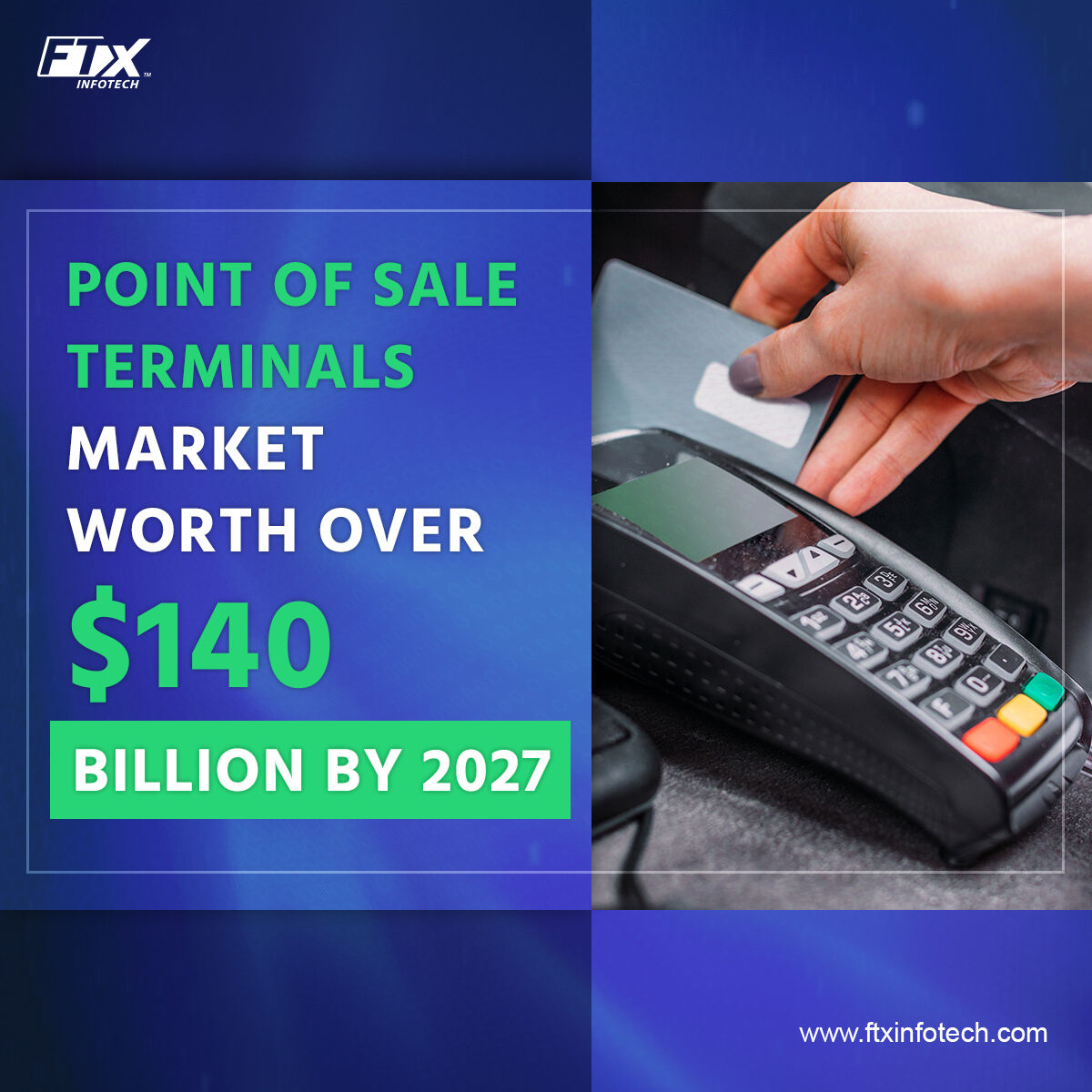 FasTraxInfotech's tweet image. #POS terminal is a hardware system for processing card payments at retail locations. Software to read magnetic strips of credit and debit cards is embedded in the hardware. 
 
Contact us for more details: bit.ly/3gn6IyA 

#FasTraxInfotech #FTxInfotech
