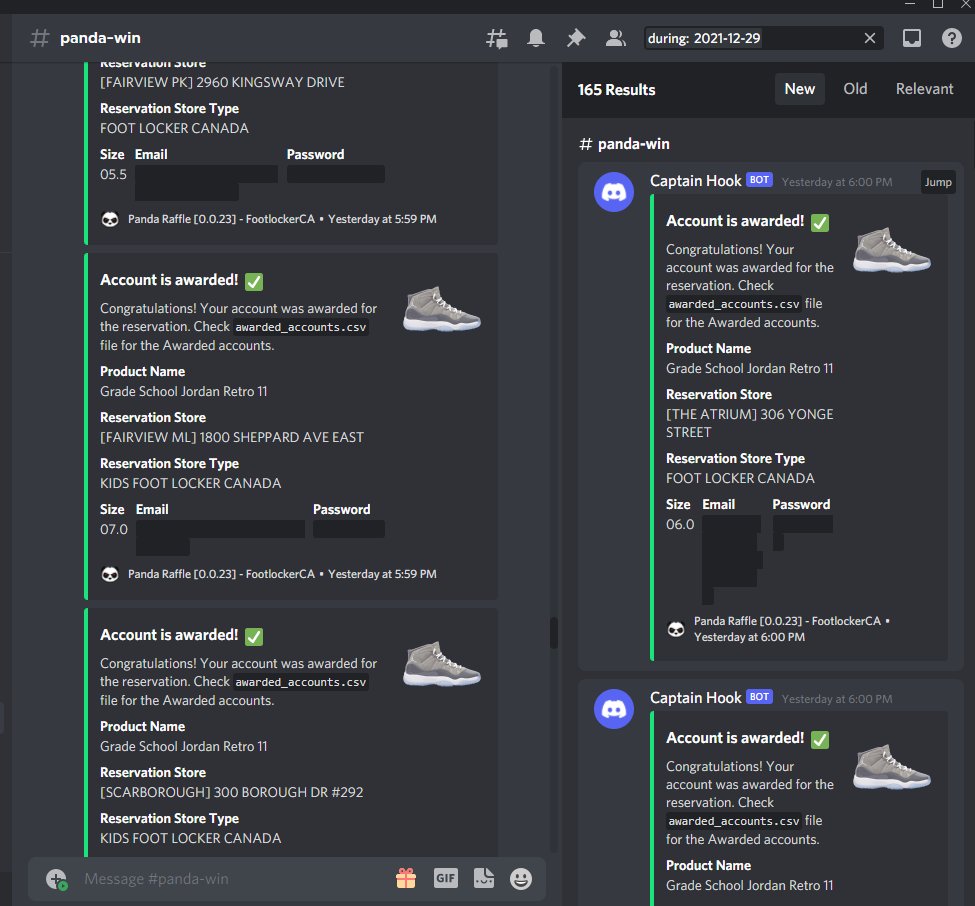 footlocker reservation bot