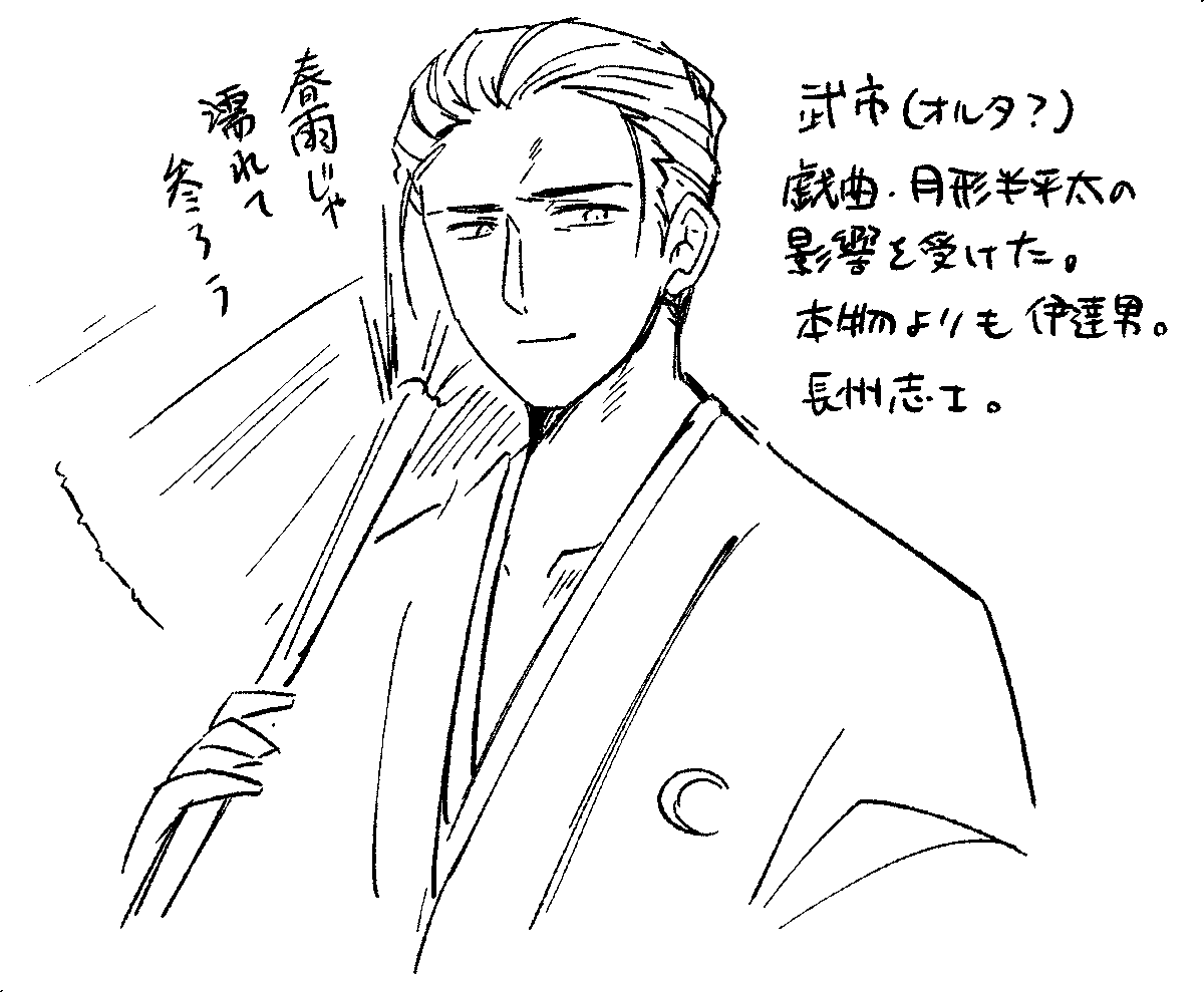 捏造10000% 思いつきで描いたので正気に戻ったら消します 実装されていない鯖のオルタを考えるな 
