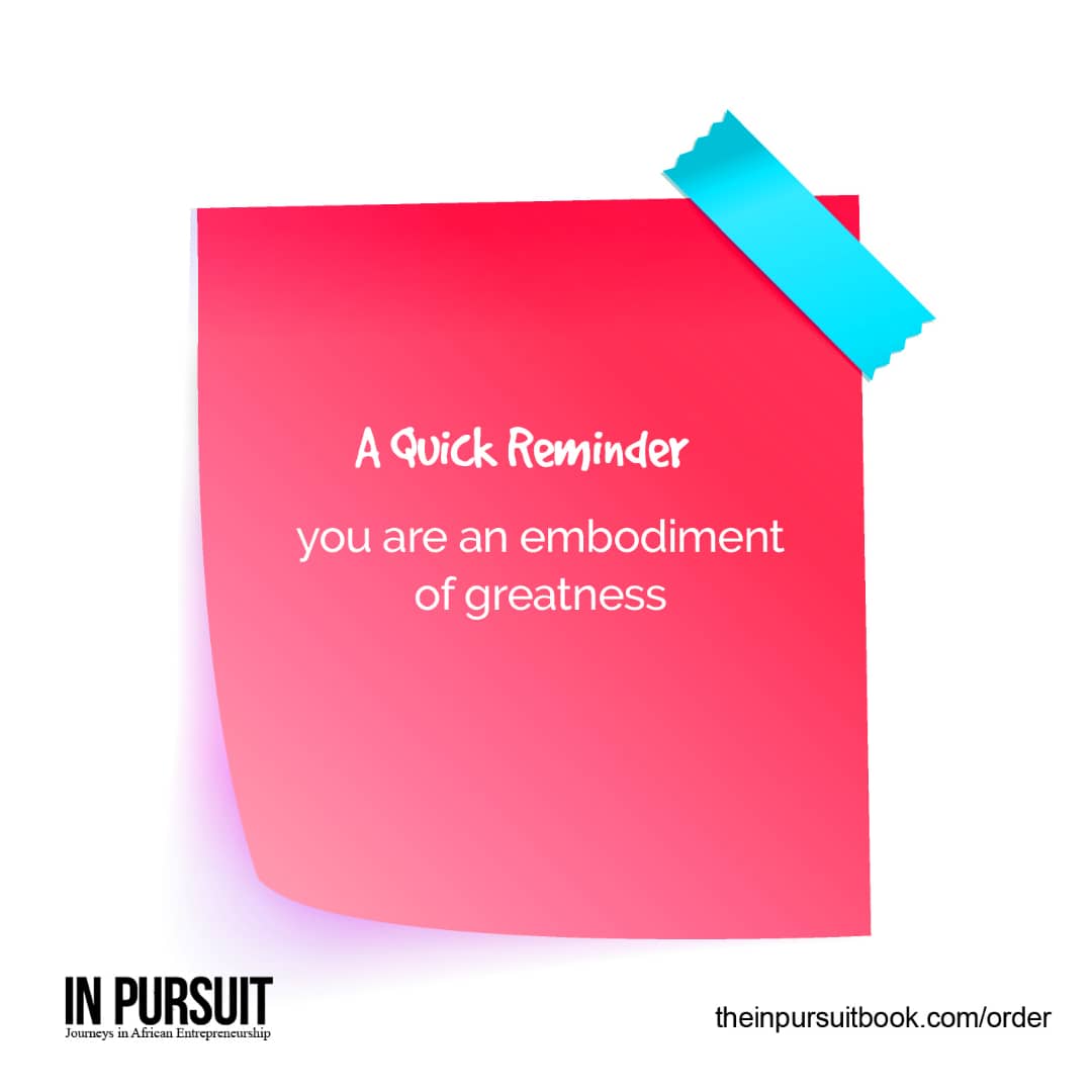 In Pursuit: The Book tweet media