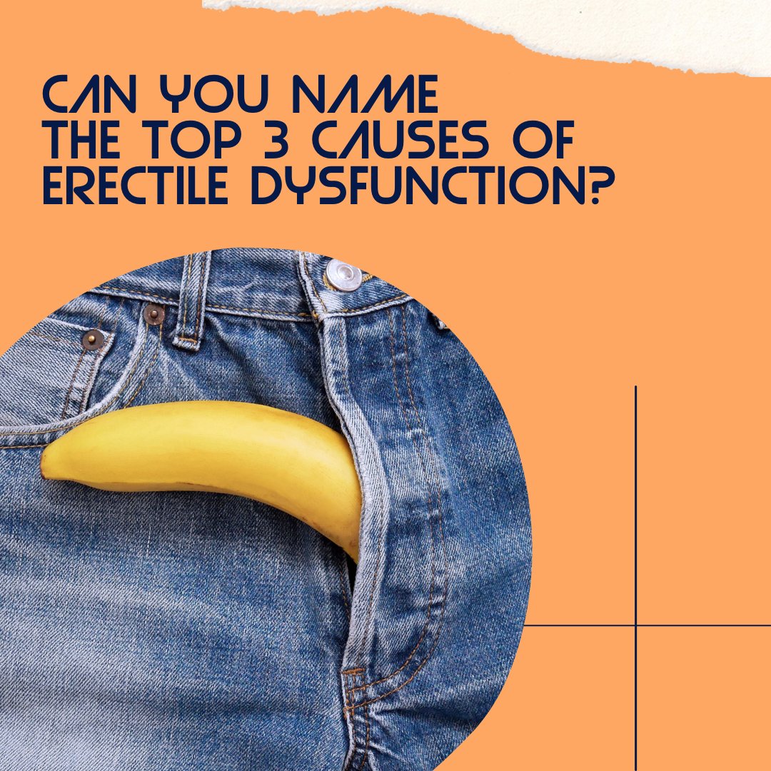 Are you aware of the top causes of erectile dysfunction?

Vascular and diabetes account for 70% of all ED cases!
* 40% Vascular 
* 30% Diabetes
* 15% Medication

Find out about a non-invasive ED treatment:
>>bit.ly/3qt2U2A 

#medispec #erectiledysfunction #impotence  ...