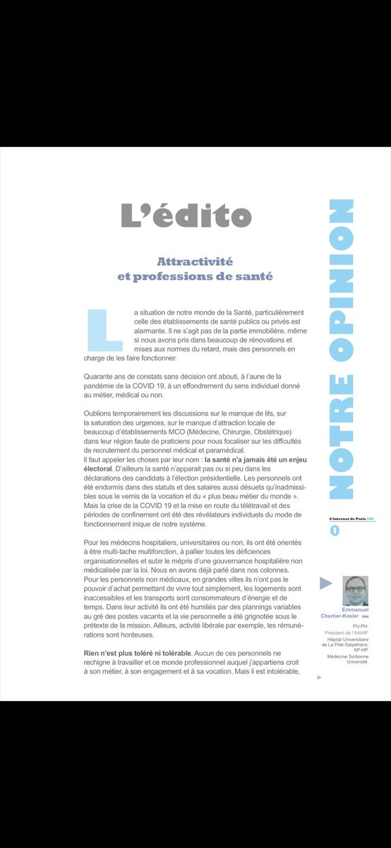 Anciens internes des Hopitaux de Paris tweet media