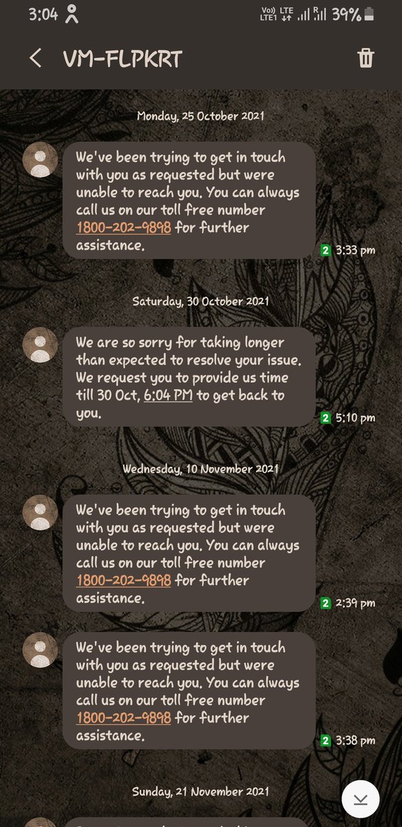 Professional_ks's tweet photo. @Flipkart Very bad experience koi value nahi customer ki. Return policy hone per bhi product return nahi horaha. Customer care ko cll karke dekh liya waha se bhi koi responce nahi..very bad Flipkart..no value for customer. unlock my Flipkart account 👎👎 @rajneeeshkumar @_Kalyan_K https://t.co/kLADWzsmJd