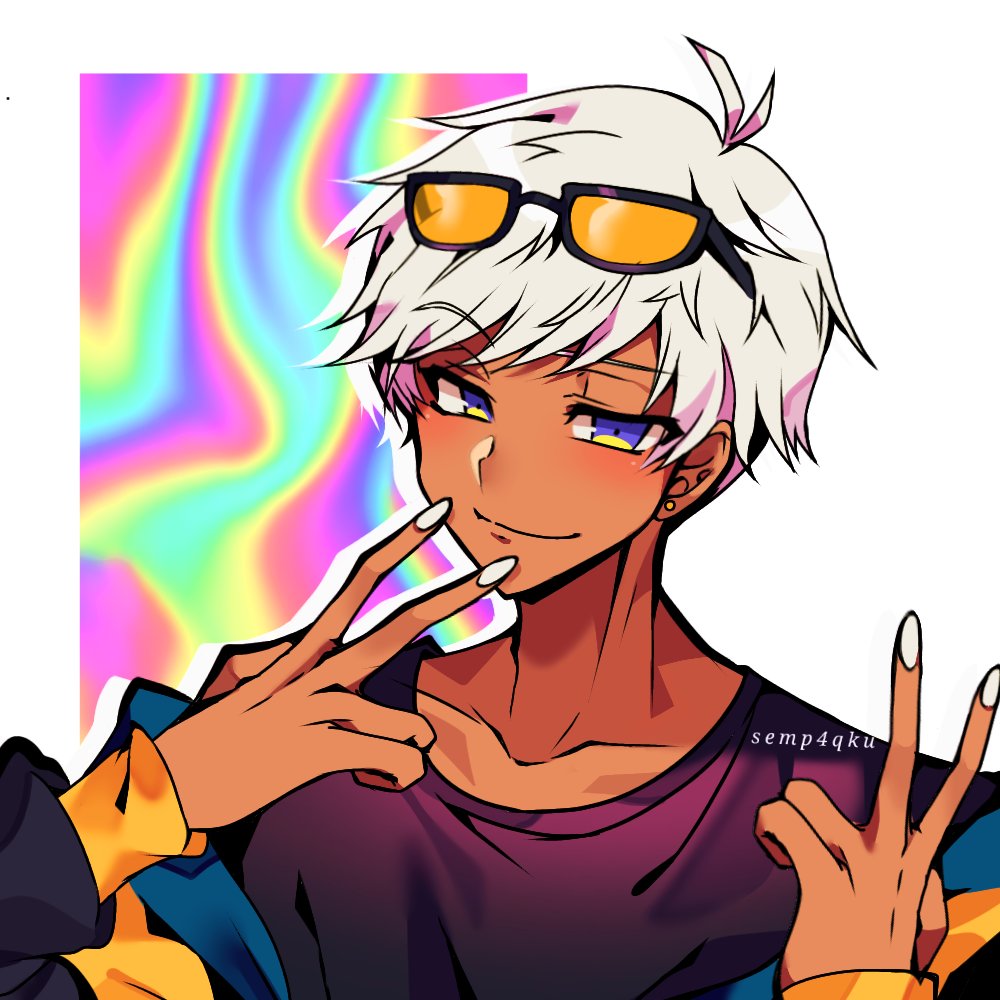 v4mpuuru's tweet photo. 😎✌
#obeyme #obeymemammon https://t.co/HQQYNOTaIW