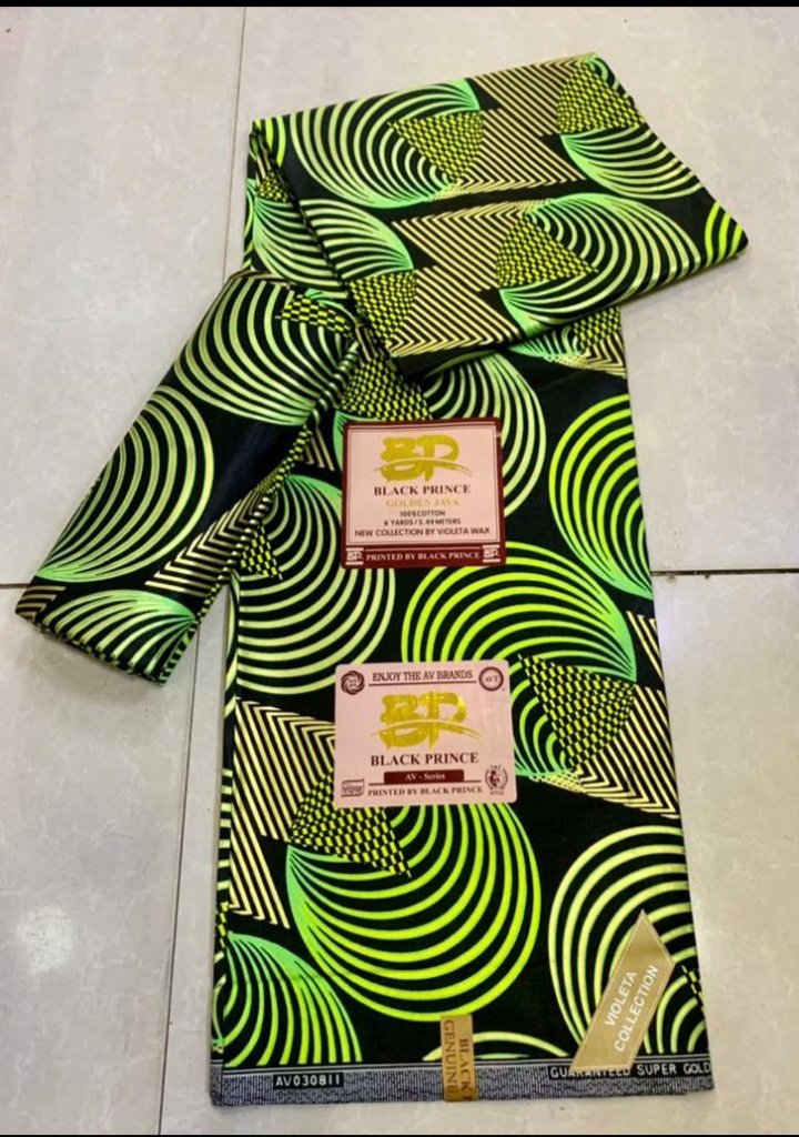 FatimaJiya3's tweet photo. *Originally atampa*
*black prince (golden java)*
*100%cotton*
*15000 (15k)*
WhatsApp 08180334254.
Minna Niger State https://t.co/BtSsRd0EAS