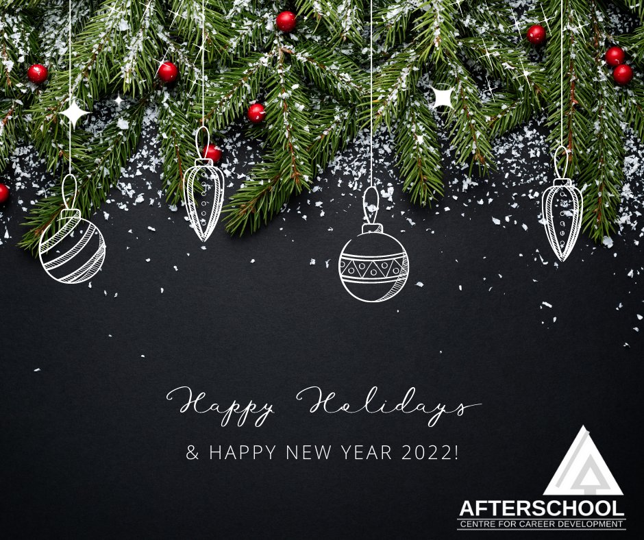 This season, we wish you and your family, happy holidays and a happy 2022! Season's greetings from all of us at ACCD:)