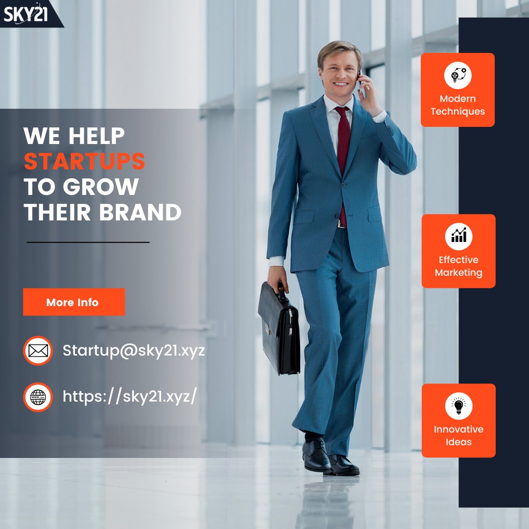 sky21startup's tweet photo. You have to start working on your ideas With Sky21 if you want to grow your startup brand.

We at Sky21 take your business ideas from idea stage to seed-stage with the help of our successful growth strategies
.
Visit website: https://t.co/rfHeh7pft6
#startupbusiness #sky21 https://t.co/QW6qYWvQWU