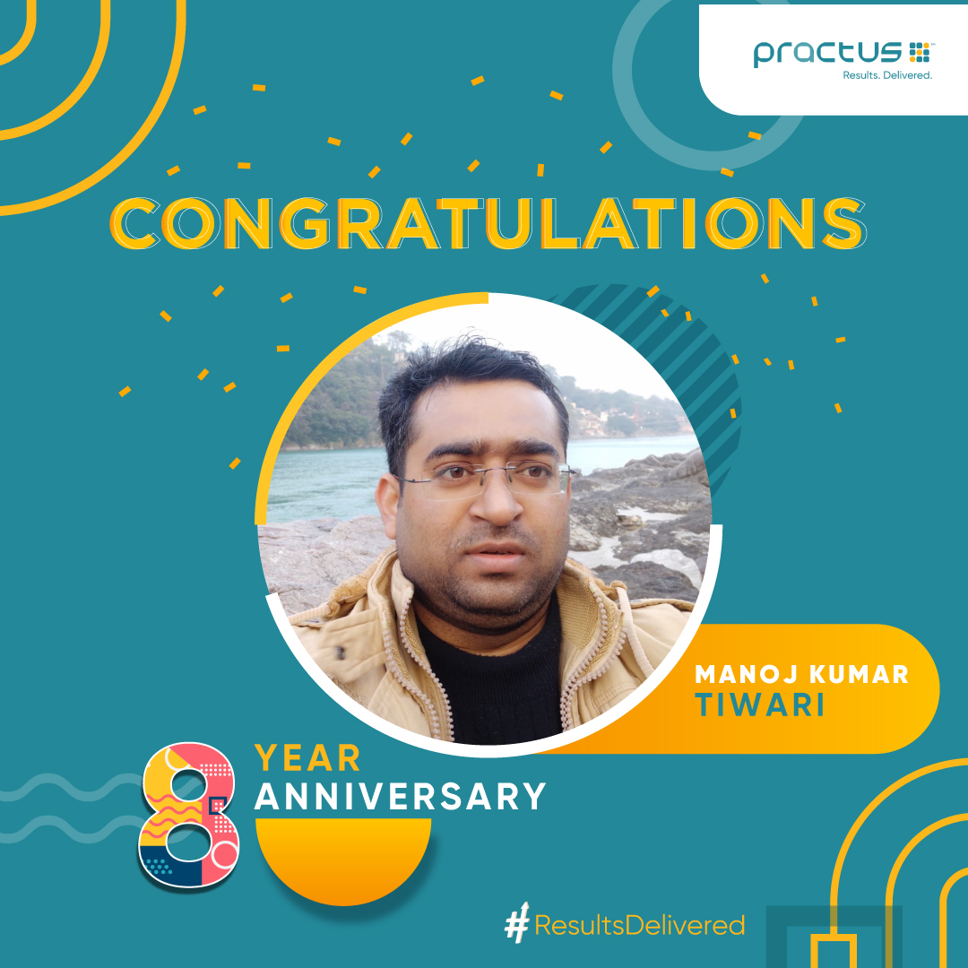 practusadvisors's tweet photo. You have been an essential part of Practus' journey and success. Happy work anniversary, #ManojKumarTiwari! #WorkMilestone #WorkAnniversary #Congratulations #Celebration #Practus #ResultsDelivered #ROIbyPractus https://t.co/GTmwqiYbdk