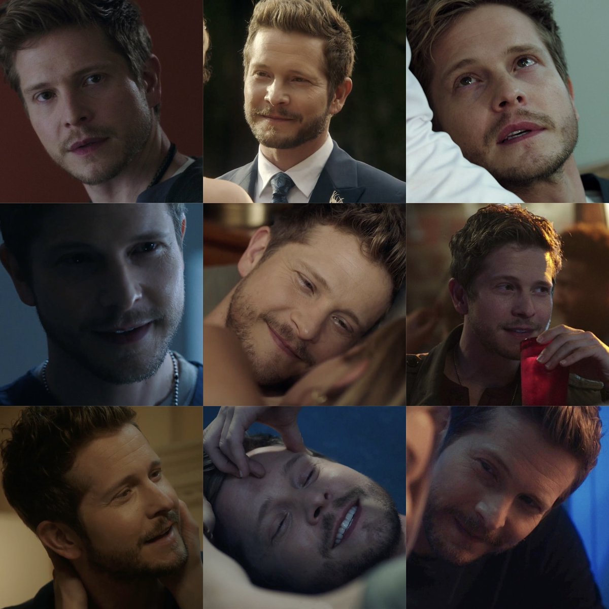 nic and conrad looking at each other