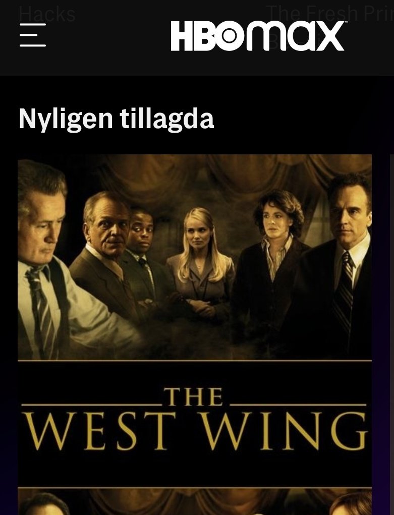 NandaJansson's tweet photo. The finest muffins and bagels in all the land to @HBOMaxNordic for finally releasing this today! Thank you from a West Wing fan in 🇸🇪⭐💜 @WWChangedMe @WestWingWeekly https://t.co/YrOaSpS2rP