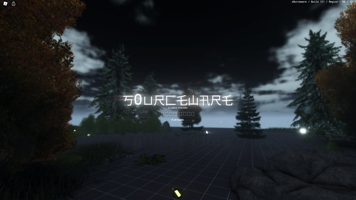 A game is nothing without a good startup screen 📺