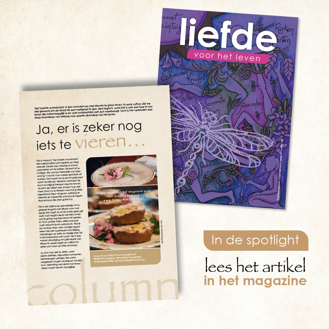 nienkejblom's tweet photo. Dank je wel Els Rosenmoller jouw bijdrage aan mijn nieuwe magazine 

over het leven vieren samen
https://t.co/rO4GoJMMGp

of bestel het hele magazine op 
https://t.co/7MPAmcljQq

#hospice #afscheid #egmond https://t.co/lYnZ647XSz