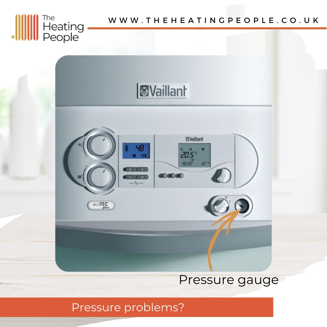 theheatpeople's tweet image. When your heating system is cool, the pressure should be between 1 and 1.5 bar on the pressure gauge.

#heatingtips  #pressureproblems #vaillant #heating #heatingengineer #widnes #halton #liverpool
