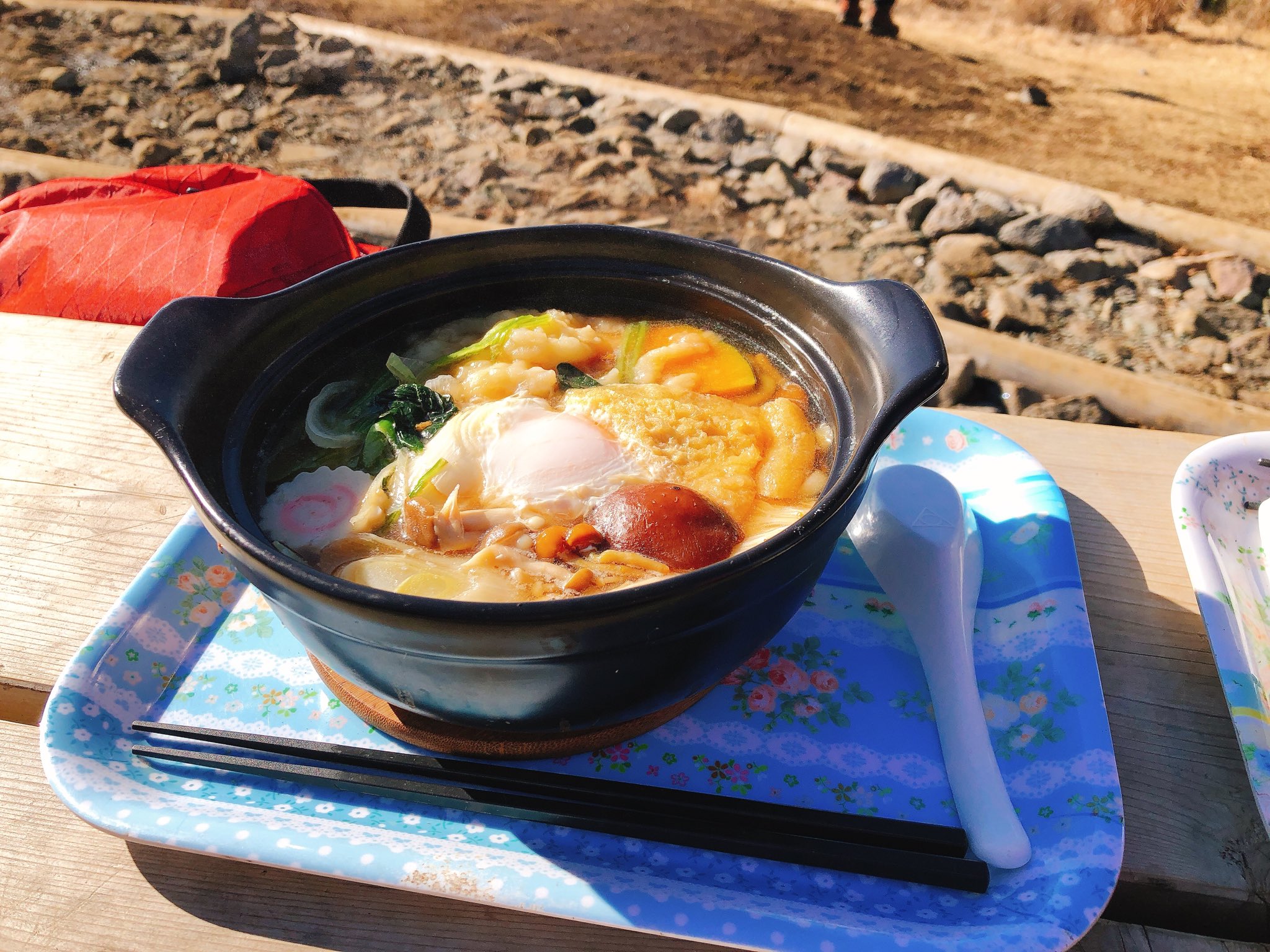 Kiyohisa 山と食欲と私 21年の山納め 娘と一緒に鍋焼きうどんを食べて来ました 21 12 30 T Co Lfbgis4nbe Twitter